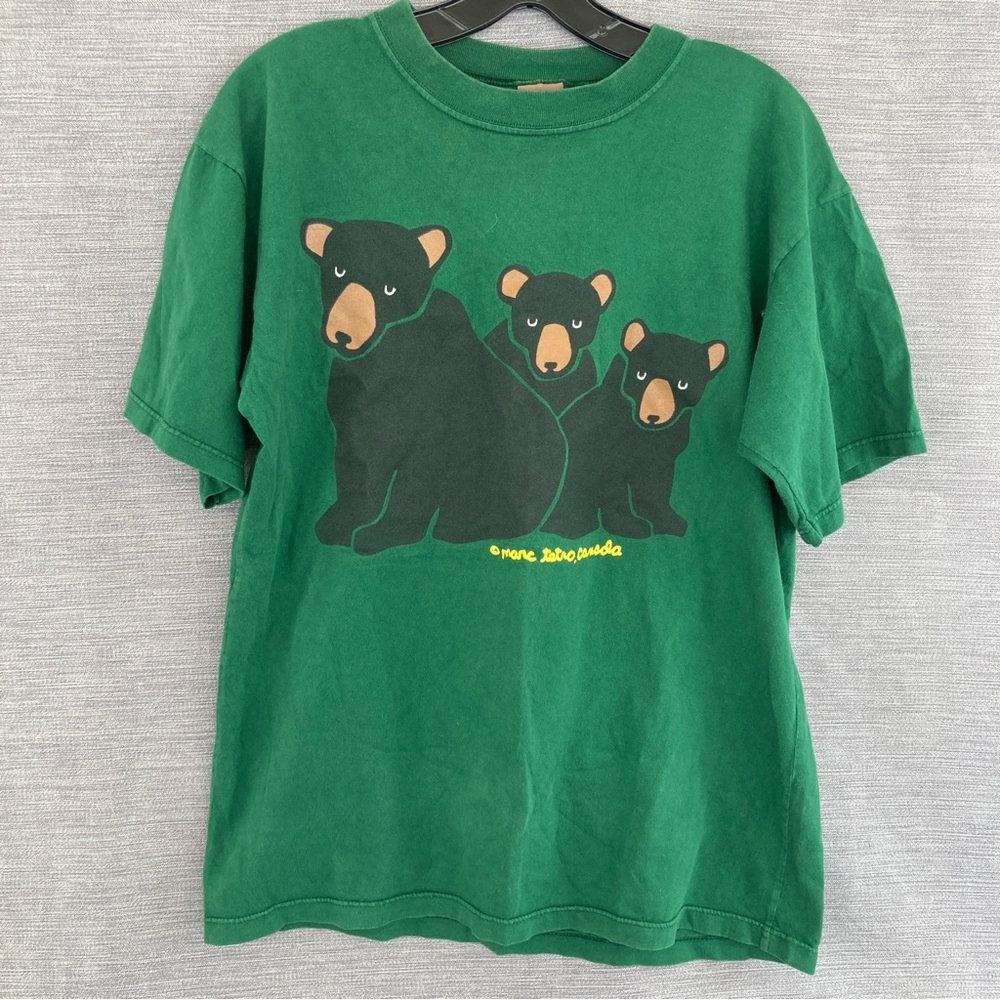 Vintage 90s Mark Tetro Tshirt Bear graphic tee